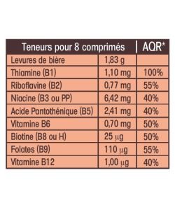 Nutrilevure, wheat germ and brewer's yeast, 200 tablets